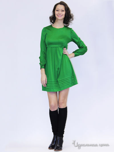 Платье Nastya Sergeeva by May Be, цвет зеленое