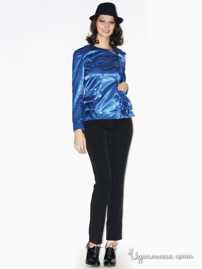 Куртка Nastya Sergeeva by May Be, цвет голубая