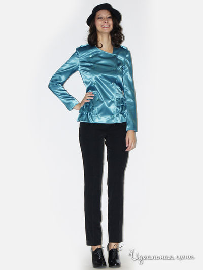 Куртка Nastya Sergeeva by May Be, цвет зеленая