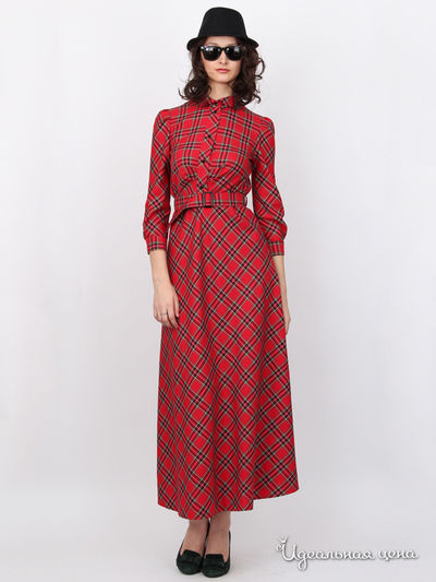 Платье Nastya Sergeeva by May Be, цвет красное