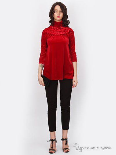 Туника Nastya Sergeeva by May Be, цвет красная