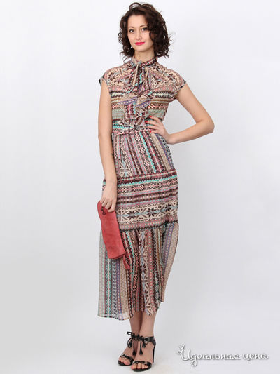 Платье Nastya Sergeeva by May Be, цвет мультиколор