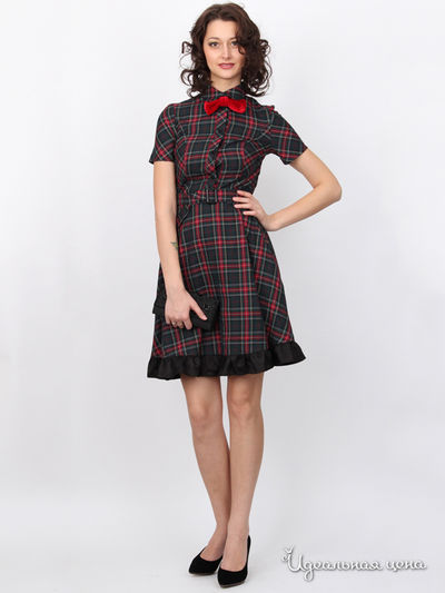 Платье Nastya Sergeeva by May Be, цвет зеленое