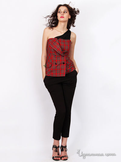 Жилет Nastya Sergeeva by May Be, цвет красный