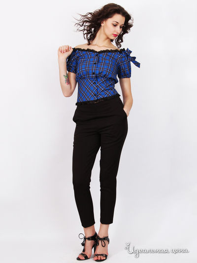 Жилет Nastya Sergeeva by May Be, цвет синий