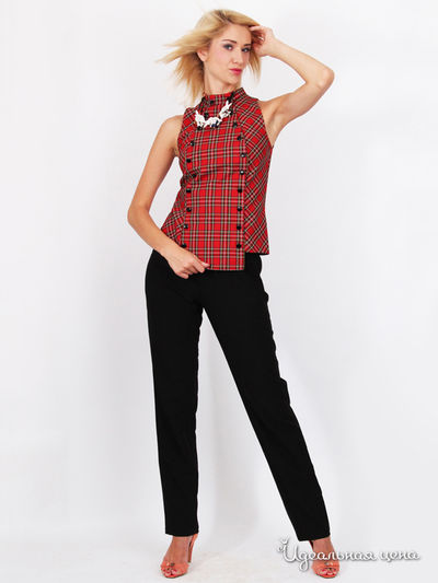 Жилет Nastya Sergeeva by May Be, цвет красный