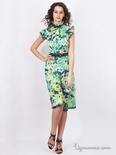 Платье Nastya Sergeeva by May Be, цвет мультиколор