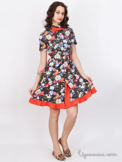 Платье Nastya Sergeeva by May Be, цвет черное