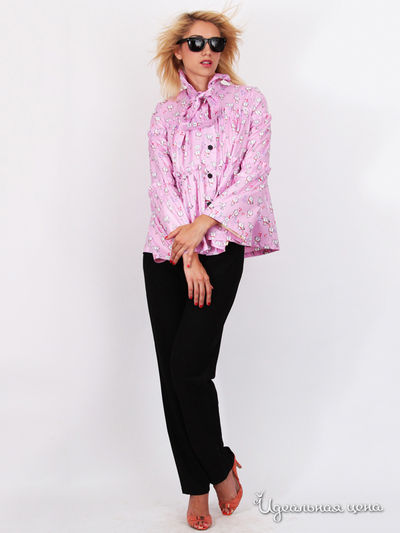 Куртка Nastya Sergeeva by May Be, цвет розовая
