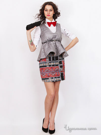 Жилет Nastya Sergeeva by May Be, цвет серый