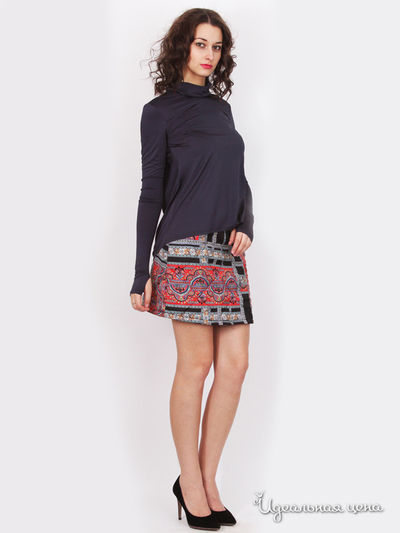 Водолазка Nastya Sergeeva by May Be, цвет синяя