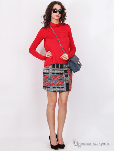 Водолазка Nastya Sergeeva by May Be, цвет красная