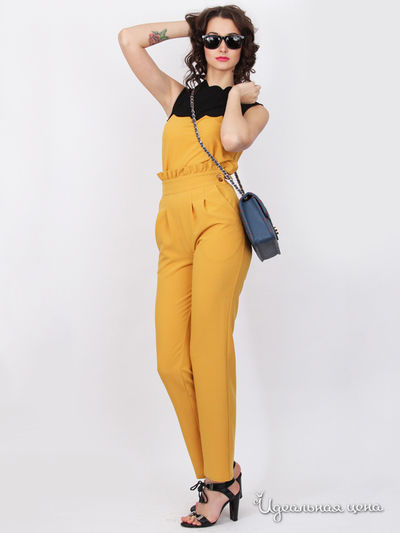 Блуза Nastya Sergeeva by May Be, цвет горчичная