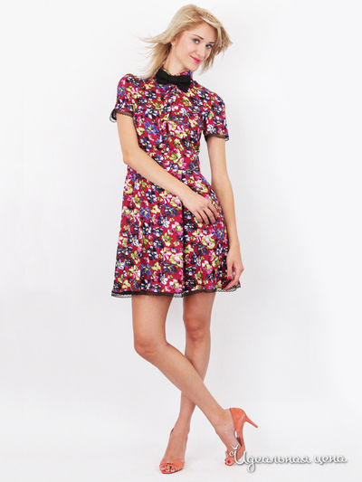 Платье Nastya Sergeeva by May Be, цвет бордовое