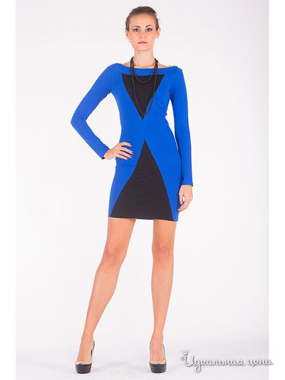 Платье Tasha Martens, цвет синий, черный