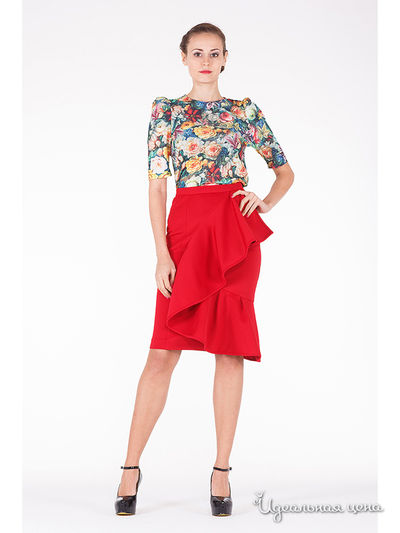 Юбка Tasha Martens, цвет красный