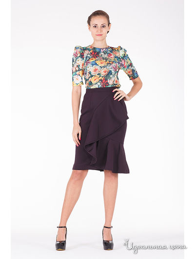 Юбка Tasha Martens, цвет фиолетовый