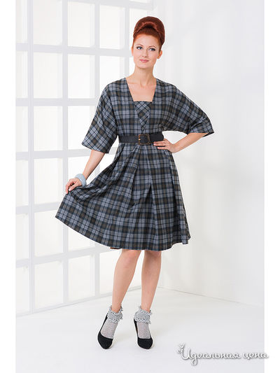 Платье Tasha Martens, цвет черный, серый