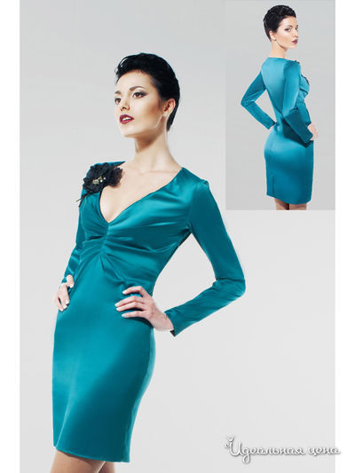 Платье Tasha Martens, цвет бирюзовый