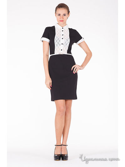 Платье Tasha Martens, цвет черный, белый