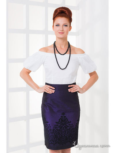 Юбка Tasha Martens, цвет фиолетовый