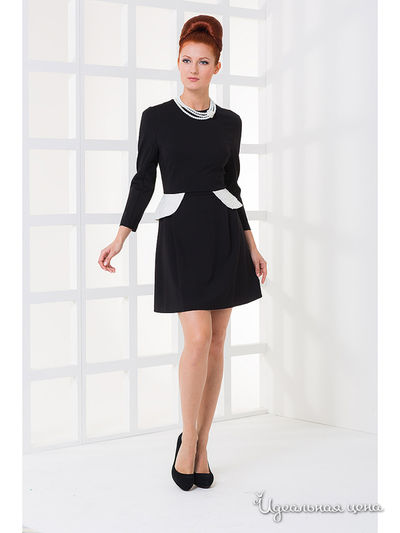 Платье Tasha Martens, цвет черный, белый