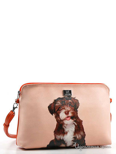 Клатч Sabellino, цвет розовый