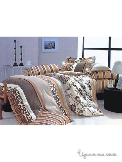 Комплект постельного белья, семейный Valtery, цвет Мультиколор