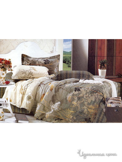 Комплект постельного белья двуспальный Valtery, цвет мультиколор