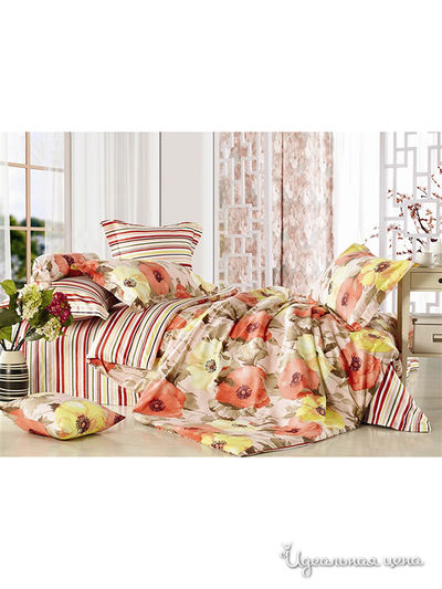 Комплект постельного белья, 2-спальный Valtery, цвет мультиколор