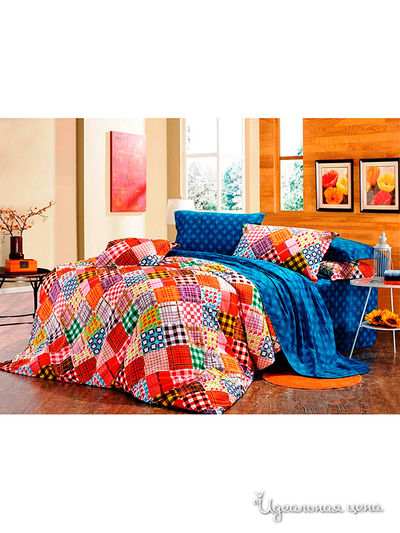 Комплект постельного белья, 2-спальный Valtery, цвет мультиколор
