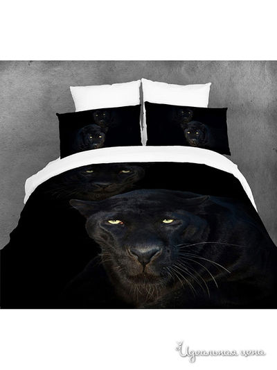 Комплект постельного белья Евро Famille, цвет мультиколор