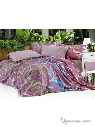 Комплект постельного белья, Евро Valtery, цвет мультиколор