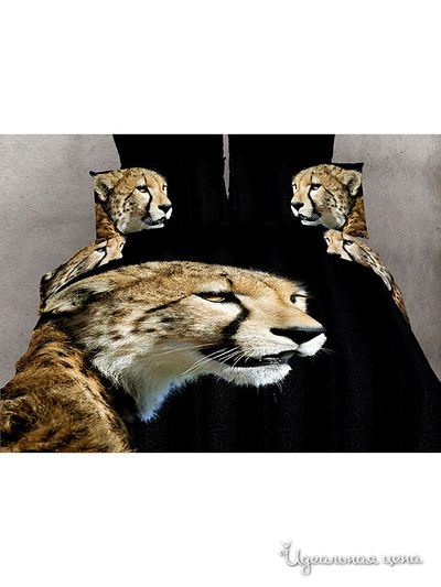 Комплект постельного белья, 2-спальный Famille, цвет мультиколор