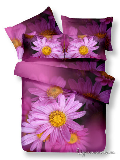 КПБ RS-90 (2 спальный (180х215) 4 наволочки) Famille, цвет Мультиколор