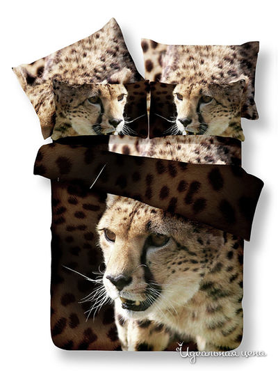 Комплект постельного белья, 2-спальный Famille, цвет мультиколор