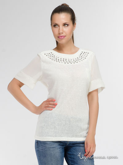 Блуза  Emoi en Plus, цвет молочный