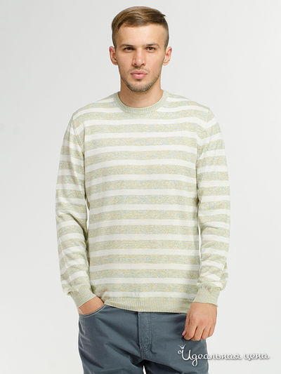 Джемпер Totallook, цвет белый, салатовый