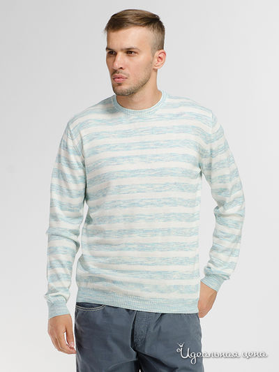 Джемпер Totallook, цвет белый, голубой