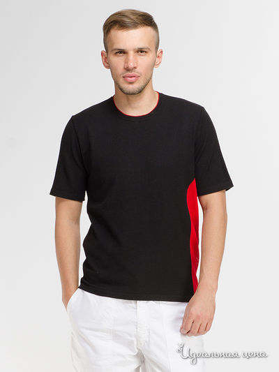 Футболка Totallook, цвет черный, красный