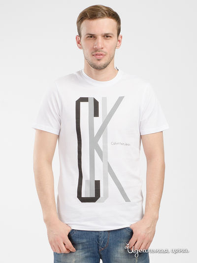 Футболка Calvin Klein Jeans, цвет белый