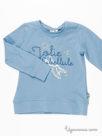 Блуза Quadri Foglio, цвет синий