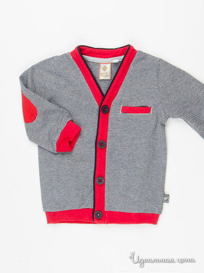 Кофта Quadri Foglio, цвет т.синий/красный