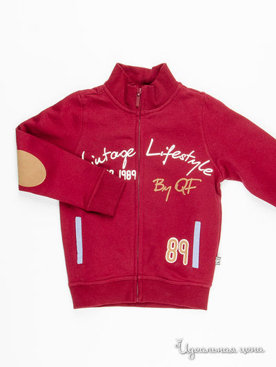 Толстовка Quadri Foglio, цвет бордовый