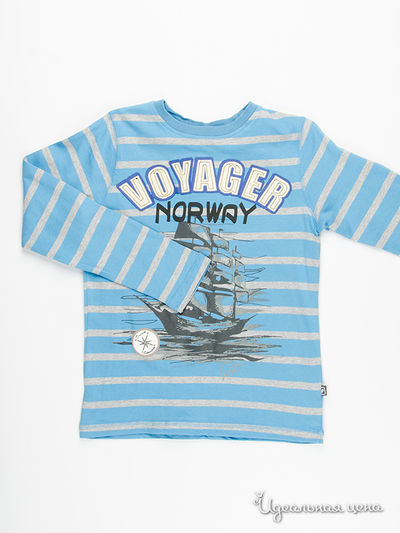 Кофта Quadri Foglio, цвет голубой/серый