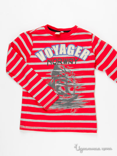 Кофта Quadri Foglio, цвет красный/серый