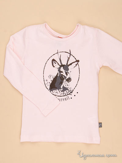 Лонгслив Quadri Foglio, цвет светло-розовый