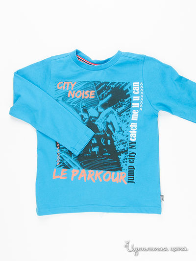 Лонгслив Quadri Foglio, цвет голубой