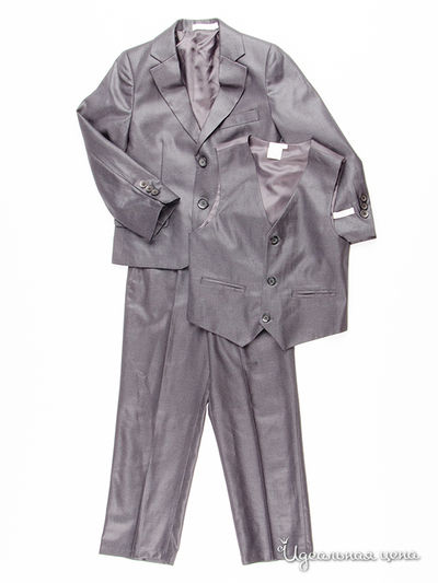 Костюм Quadri Foglio, цвет темно-пепельный