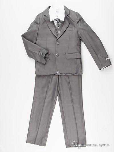Костюм Quadri Foglio, цвет пепельный